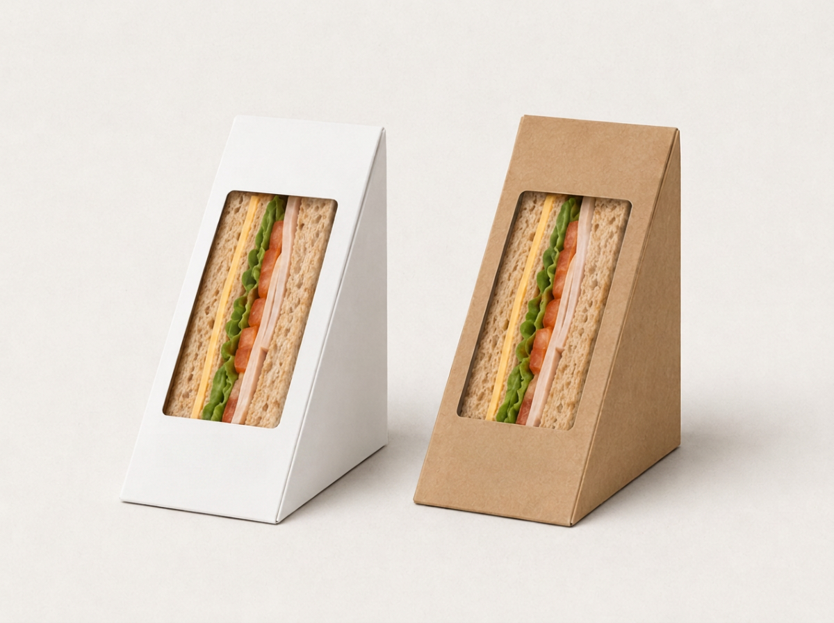 Sandwich wedge boxes