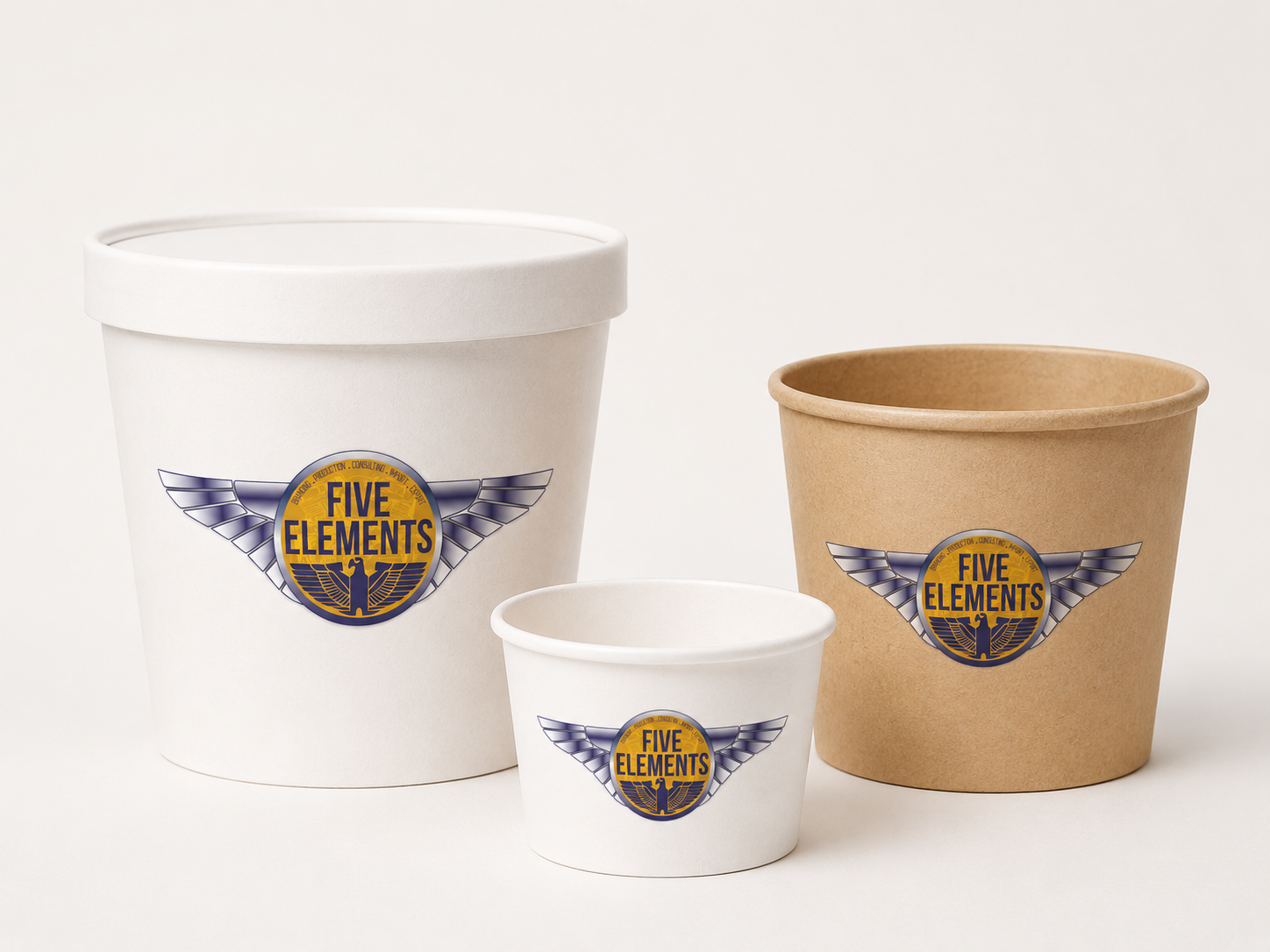 Soup buckets & food tubs
