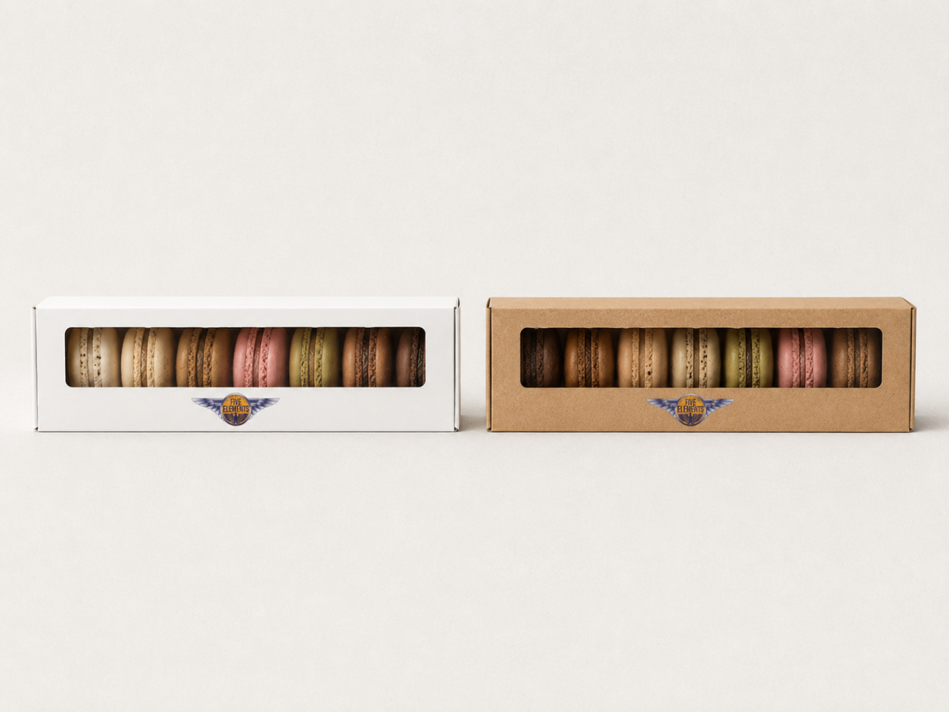 Macaron long window boxes