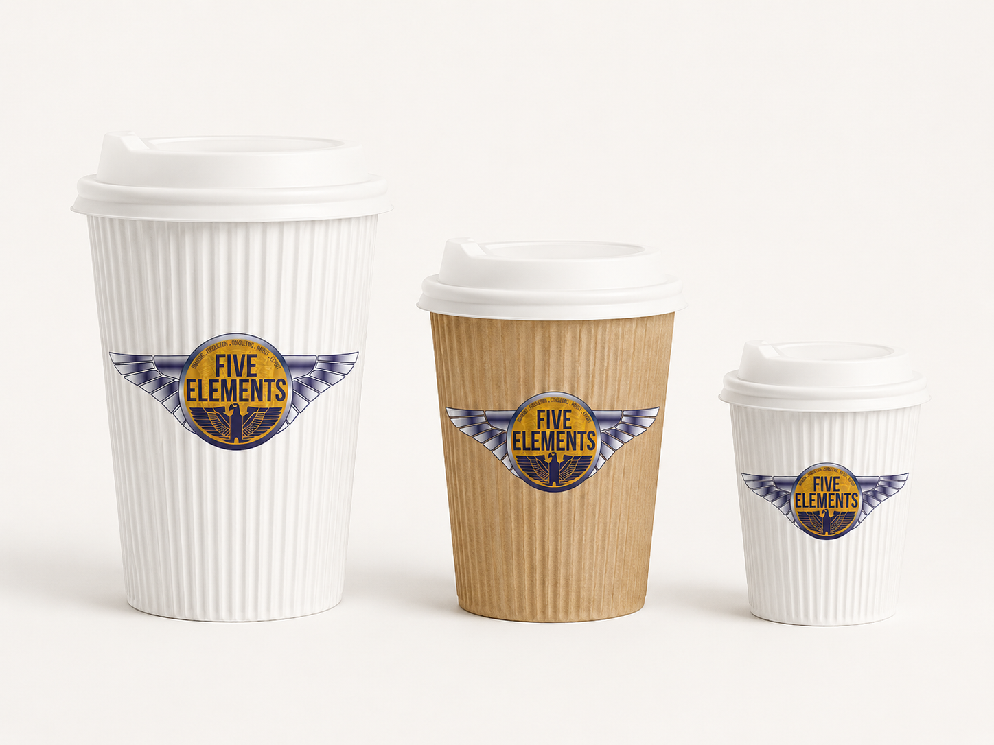Ripple-wall hot cups