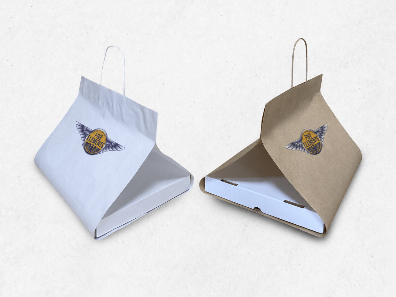 Takeaway carrier bags