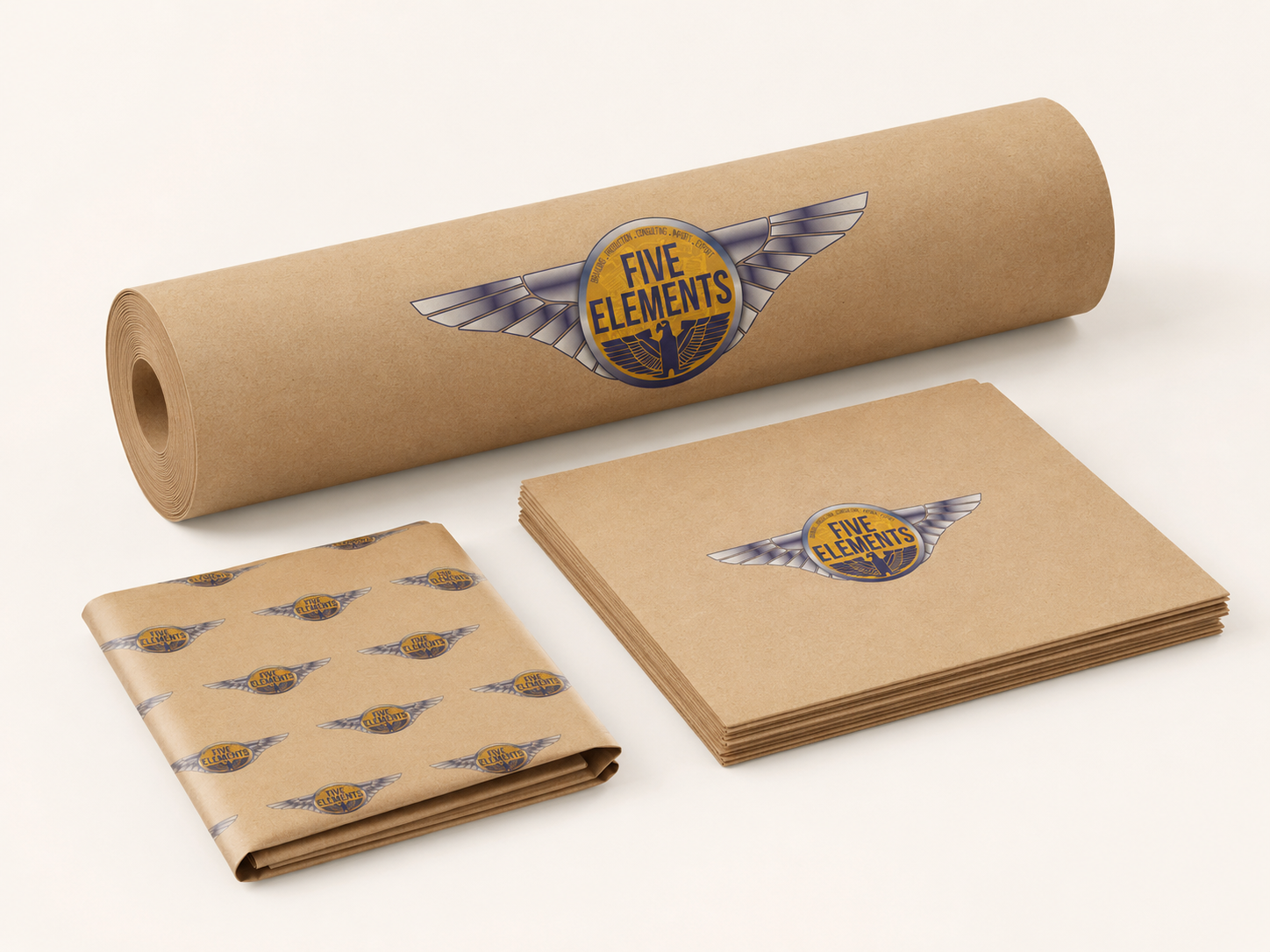 Kraft wrapping paper
