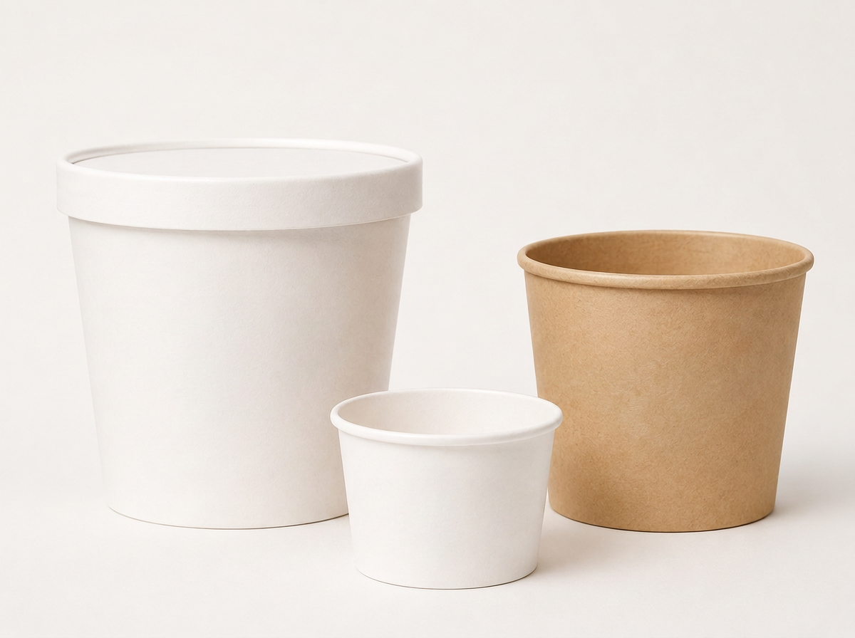 Soup buckets & food tubs