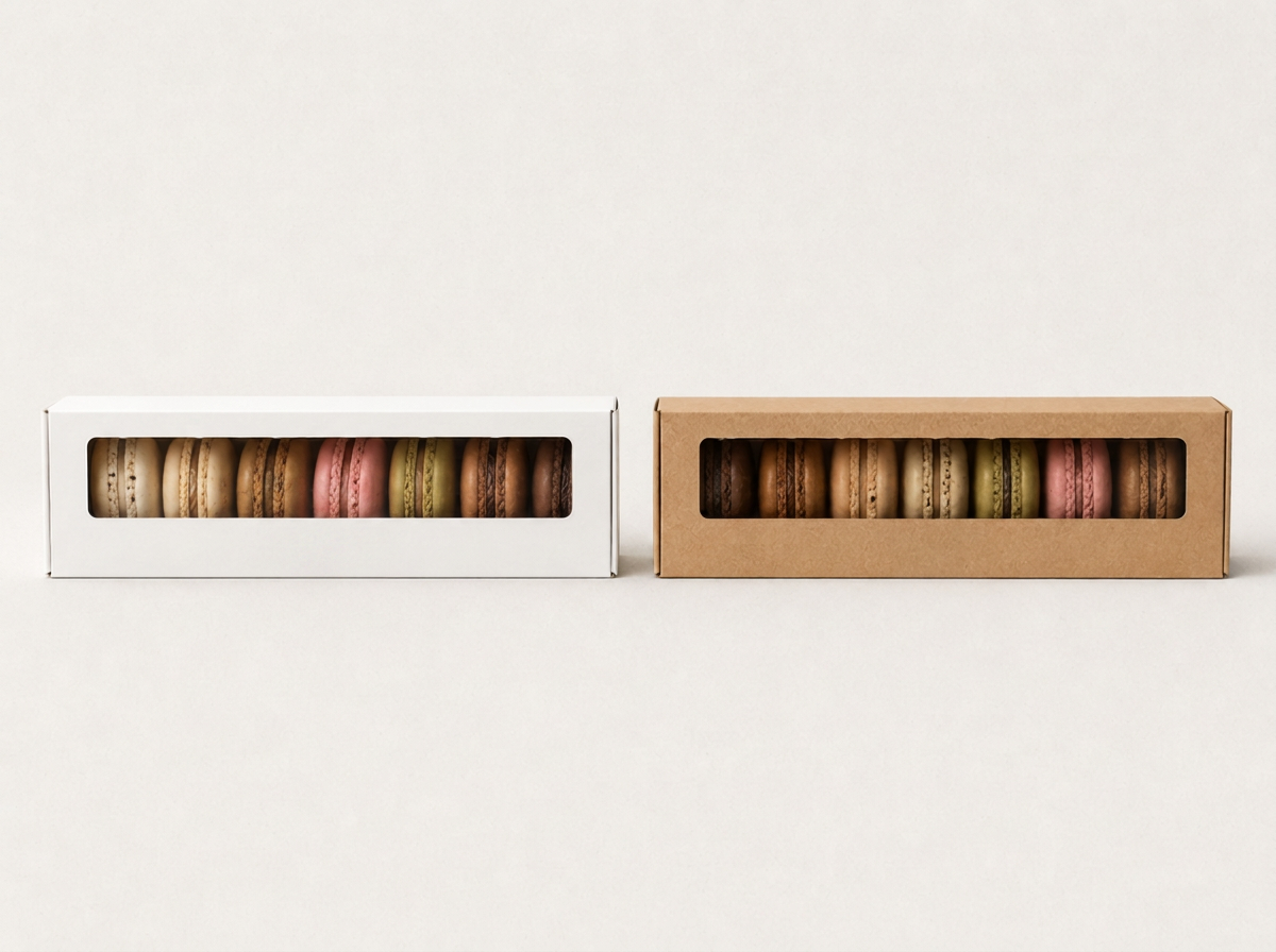 Macaron long window boxes