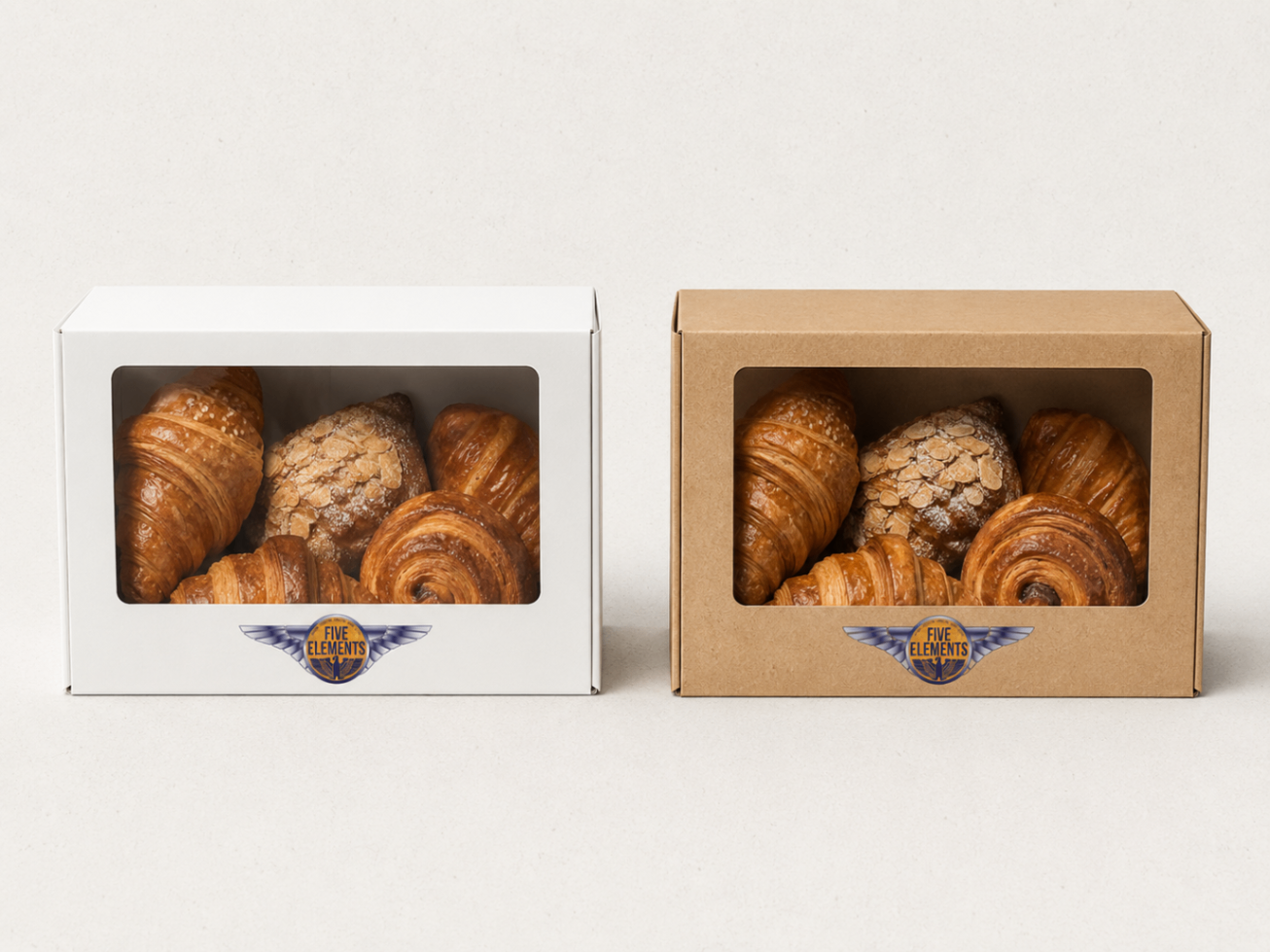 Croissant & pastry window boxes